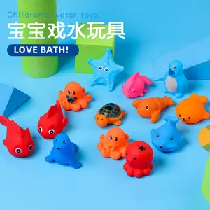 Baby Kids Bath Toys Water Play Cute Animal Early Educational Toy For Boys Girls