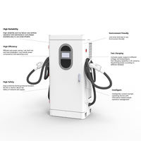 AMPPAL Nouvelle station de recharge pour véhicules électriques à montage au sol, commerciale et résidentielle, RFID, 60/80/120 kW, sortie rapide et stable, chargeur DC pour VE