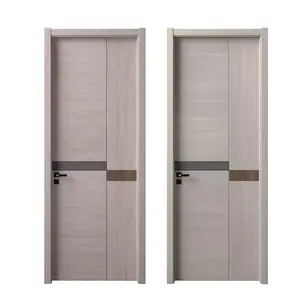 Factory supplier new product cheap custom swing type fireproof solid wood melamine wooden door