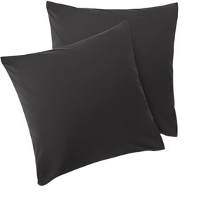 <span class=keywords><strong>Taie</strong></span> <span class=keywords><strong>d</strong></span>'<span class=keywords><strong>oreiller</strong></span> carrée unie 60x60 cm, lot de 2, certifiée OEKO-TEX, 100% microfibre extra douce, lavable en machine - Product Image 1