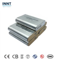 Batterie INNT en aluminium 3,7 V 1800 mAh avec cathode LiMn2O4, 1000 cycles, de -30°C à 60°C pour l'électronique grand public