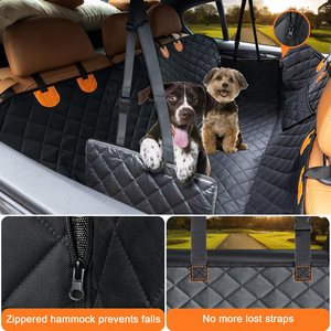 Waterproof Foldable Car Back <b>Seat</b> Protector <b>for</b> Dog Pet Car <b>Seat</b> <b>Cover</b> with Pocket <b>for</b> Car Dog Mat - Product Image 2