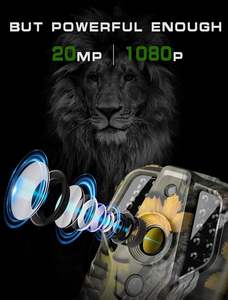 Caméra <span class=keywords><strong>de</strong></span> <span class=keywords><strong>chasse</strong></span> déclencheur PIR ultra-rapide détection large 120 ° IP66 résistant aux intempéries 2x940nm lumières IR <span class=keywords><strong>pour</strong></span> la <span class=keywords><strong>surveillance</strong></span> à domicile <span class=keywords><strong>de</strong></span> la faune - Product Image 3