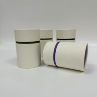 Emballage de tube cosmétique en carton biodégradable, recyclable et écologique personnalisable pour parfum, mascara, soins de la peau - Kraft brun