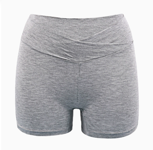 Pantalones Cortos <span class=keywords><strong>de</strong></span> Maternidad, Antiexposición, 3/4 <span class=keywords><strong>de</strong></span> Longitud, Capa Base, Corte Alto, Tinte Liso, Soporte para el Vientre, Antibacterianos, con Refuerzo, para Verano - Product Image 6