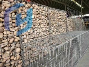 Boîte de gabions soudée de 100cm par 80cm par 30cm pour clôtureBoîte de gabion de grillage soudée galvanisée plongée à chaud épaisse pour mur de soutènement - Product Image 6