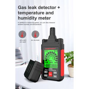 Detector de Fugas de Gas Combustible HT609 HEDAO Portátil IP65 con Tiempo de Respuesta de 35 Segundos, Alarma Audible y Visual para Gas Natural y Hidrógeno - Product Image 5