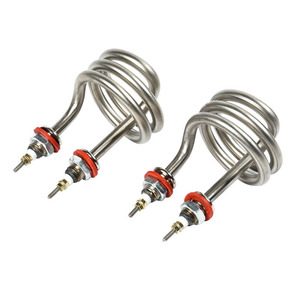 Chauffe-eau <span class=keywords><strong>tubulaire</strong></span> en spirale pour <span class=keywords><strong>piscine</strong></span>, eau chaude, huile, acide, chauffage de l'eau, 220v, 3kw, 3000w, 220v AC - Product Image 2