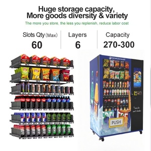 EU 24 Hour Smart Vending Machine Refrigerated Drinks Snacks Contactless Card SDK Enabled Cloud Integration for Office - Product Image 4
