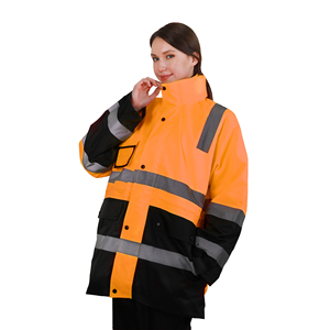 Multi-Occupation Warm Reflective <strong>Safety</strong> <strong>Jacket</strong> Durable Oxford Windproof Waterproof Detachable Sleeve 6 in <strong>1</strong> <strong>Safety</strong> <strong>Jacket</strong> - Product Image 4