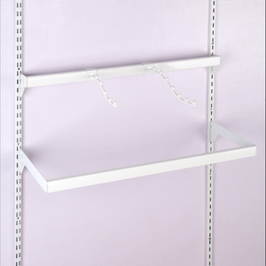 Soporte de exhibición de metal montado en <span class=keywords><strong>la</strong></span> pared para tienda de ropa, gancho reemplazable, para aperitivos y calcetines - Product Image 3