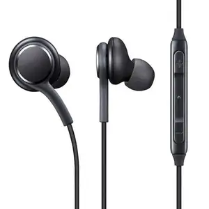 2023 مصنع سعر S8 سماعات الأذن السلكية 3.5 مللي متر سماعات أذن بأسلاك نوع c مع ميكروفون الأيدي لسامسونج AKG S8 S9 S10 5830 Ecouteur الأذنية