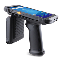 Lector de código de barras resistente 2d QR, lector de código de barras RFID de mano, android 11, coleccionistas de datos, industrial, Pda 1D 2D, RFID UHF, TCS1, pdas