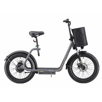 Trottinette électrique pliable Unigogo K20 EU Warehouse avec batterie 48V 17Ah, moteur 500W, pneus tout-terrain de 20 pouces pour la conduite en extérieur