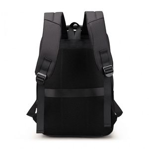 Sac à dos pour ordinateur portable de 15,6 pouces, en tissu Oxford imperméable, avec logo personnalisé, pour les voyages d'affaires, vente en gros - Product Image 5