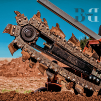 Accesorios para Tractores Agrícolas de 3 Puntos, Zanjadoras y Excavadoras de Cadena para Terrenos Rocosos en Venta