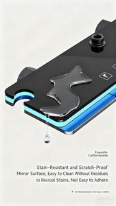 Juego de Ducha Termostática Digital de Lujo con Pantalla Cuadrada, Cabezal de Ducha con Efecto Lluvia Suave, Barra Deslizante Multifuncional de Cuatro Niveles - Product Image 4