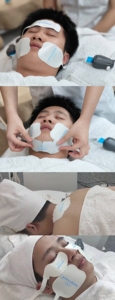 Appareil de beauté pour le visage et le corps BECO 7 Pads HIEMS PCRF, stimulateur musculaire, raffermissant de la peau, élimination des rides et des poches sous les yeux - Product Image 6