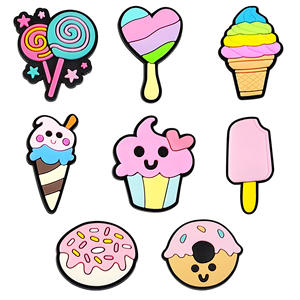 2025 chaussure décoration breloques Concha Cafecito mexique nourriture pain chaussure décoration charme souris oreilles en gros enfants chaussure charme - Product Image 4