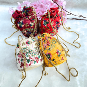 Stunning Casual Tote <b>Bag</b> for Weddings Parties Lightweight and Stylish with Thread Embroidery Print Decoration Durable Elegant - Product Image 5