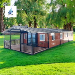 Casa Contenedor Expandible de Doble Ala, Certificación CE, Aislada, Insonorizada, Resistente a Huracanes, Bajo Impacto Ambiental, Hotel Moderno - Product Image 1