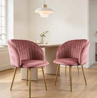 Ensemble de table et chaises de salle à manger pour la maison, chaises rembourrées pour la cuisine, restaurant, table à dîner 4 ou 6 places avec chaises