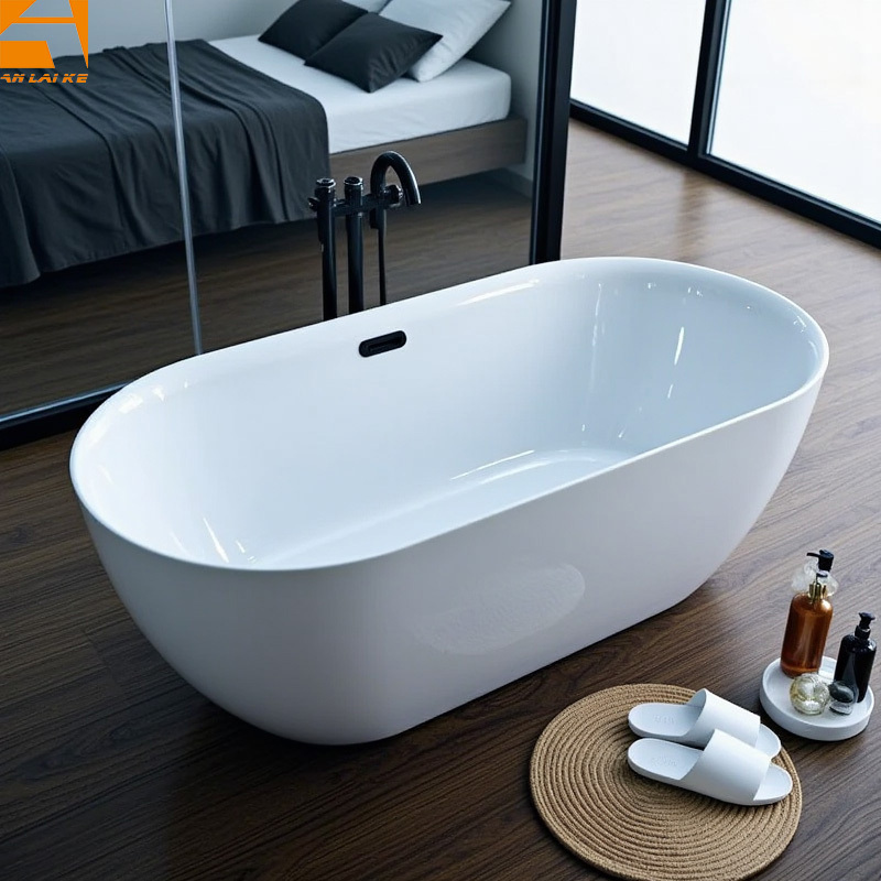 CUPC Cheap Flatbottom Seamless Freestanding Bathtub KF-787 Pure Acrylic ...