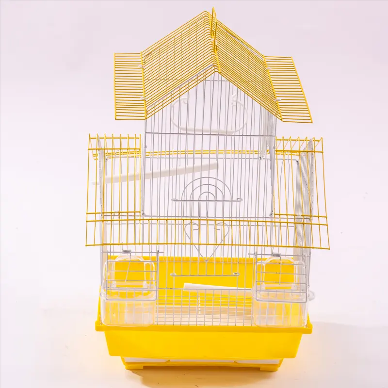 Fourniture d'usine Double cage à oiseaux grande volière système de cage à oiseaux en plein air pour 120 oiseaux
