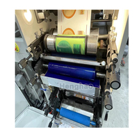 Machine d'impression flexographique 2 4 5 couleurs pour papier adhésif, avec sécheur UV, pour sacs plastiques et étiquettes flexo, imprimante de marque