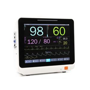 PPM-C12V 12.1 इंच उच्च गुणवत्ता सस्ती कीमत पोर्टेबल पशु चिकित्सा रक्त दबाव महत्वपूर्ण संकेत निगरानी प्रणाली के साथ टच स्क्रीन - Product Image 1