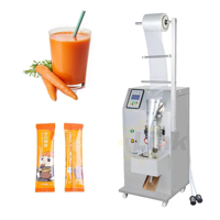 Machine automatique de petit Sachet de jus de carotte Sauce soja liquide de haute qualité