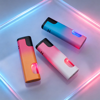 Briquet à flamme jet en métal ZY054 au design moderne, coupe-vent, avec sifflet, idéal pour les cadeaux d'affaires et la vente en gros