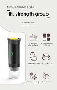 New <b>Portable</b> Espresso Machine Car Kitchen Mini <b>Coffee</b> <b>Maker</b> Outdoor Camping Travel Automatic Espresso Machine Professional - Product Image 3
