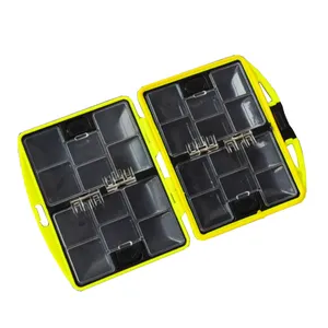 Fishing Plastic Tackle Boxes Fishing Accessories Case Fish Lure Box Bait Hooks Tackle Tool for Storing Swivels Hooks Lures