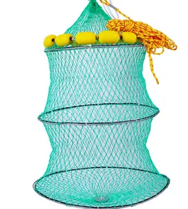 Redes de pesca con jaula de nailon, flotadores de pesca usados como jaula de cultivo de peces, novedad