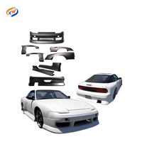 Kit carrosserie large BN Blister pour Nissan 180SX (89-94) – Pare-chocs avant et arrière, jupes latérales, garde-boue
