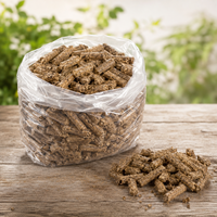 Prix d'usine, granulés de biomasse bois hautement absorbants utilisés pour l'élevage de volailles