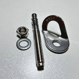 L'ensemble de boulons d'ancrage d'escalade comprend des boulons d'expansion et des plaques de suspension Ancre de suspension durable en acier inoxydable 25KN pour l'extérieur - Product Image 3
