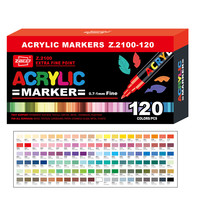 Nouveaux Marqueurs de Peinture Acrylique à Pointe Fine, 240 Couleurs, à Base d'Eau, Non Toxiques pour Peinture sur Pierre, Roche, Métal, Plastique