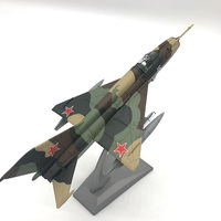 1/72 Mikoyan MiG-21 Savaş Jeti Döküm Uçak Modeli Sovyet Hava Kuvvetleri Askeri Jet Uçağı Koleksiyonluk Ekran Modeli