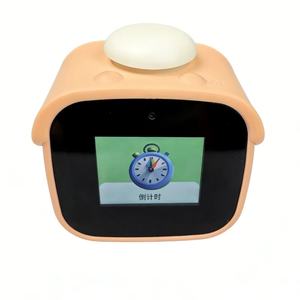 Soft Silicone AI Alarm Clock with Night <b>Light</b> & Countdown <b>Timer</b> Function - Product Image 1