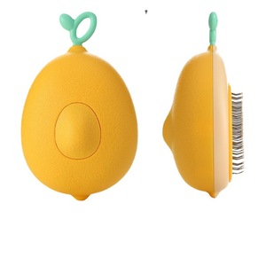 Avocado Lemon Shaped <b>Pet</b> Comb PP Material Grooming Tool For Dog Massage Hair Removal - Product Image 4