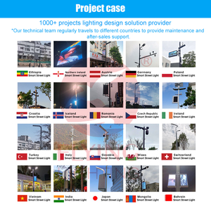 Cột đèn tín hiệu giao thông thông minh ngoài trời bằng nhôm tùy chỉnh, chống nước IP65, có chức năng giám sát từ xa, chiều cao 3M-12M, bảo hành 2 năm - Product Image 6