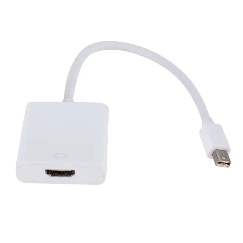 Thunderbolt Port Tampilan Port Mini, Kualitas Tinggi DP Ke Kabel Adaptor Kompatibel untuk Mac Macbook Pro Air