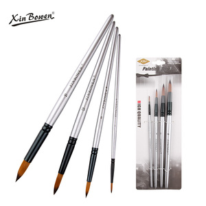 <span class=keywords><strong>Set</strong></span> di <span class=keywords><strong>Pennelli</strong></span> Professionali Xin Bowen, 5 Design in Nylon per <span class=keywords><strong>Pittura</strong></span> Acrilica, Acquerello e Olio, <span class=keywords><strong>Set</strong></span> per Artisti - Product Image 4