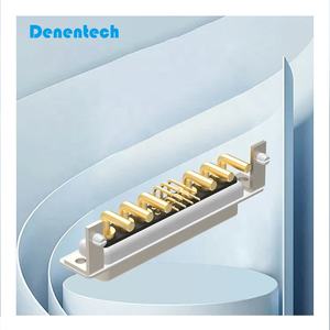 Denentech d-תת 13w6 זווית ישרה נשית זווית D-תת מחברים בעלי כוח גבוה מצופה זהב מיקרו-תקן D-תת מחברים עבור pcb - Product Image 2