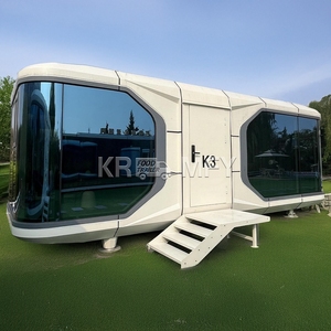 Cápsula Espacial Moderna para Dormir al Aire Libre, Hotel, Casa, Cabaña, Vivienda de Lujo, Casas Prefabricadas Pequeñas en Contenedores - Product Image 1