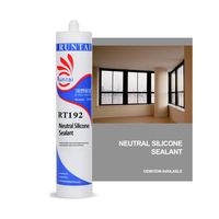 Sellador de Silicona Neutro RUNTAI RT-192 para Ventanas de Aluminio, Puertas y Juntas de Construcción