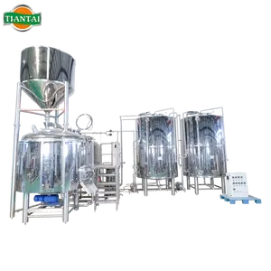 Build your own all grain brewing system 1800L 15BBL large micro brewery equipment