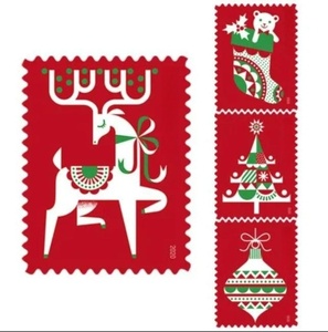 2020 vacances délices noël pour toujours usa affranchissement timbre postal autocollant nous timbres postaux cadeaux culturels timbres pour la décoration - Product Image 2